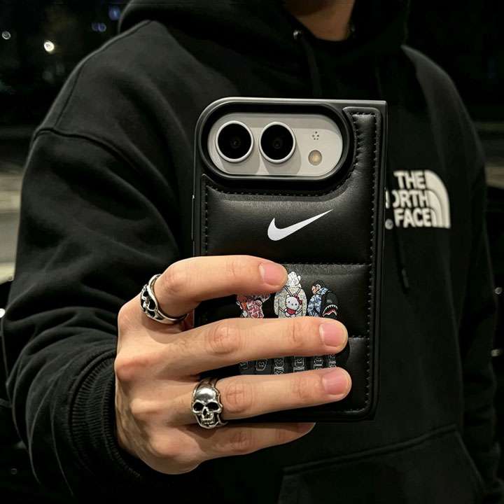 Nike iPhone Duo Case Down Jacket Style Character Anime Cute