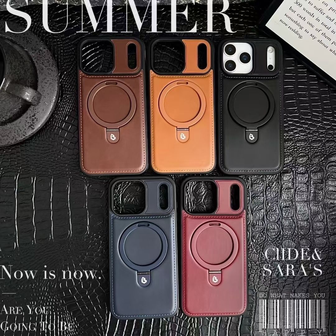 Luxurious Invisible Stand Phone Case For iPhone 12-18 Pro & Pro Max