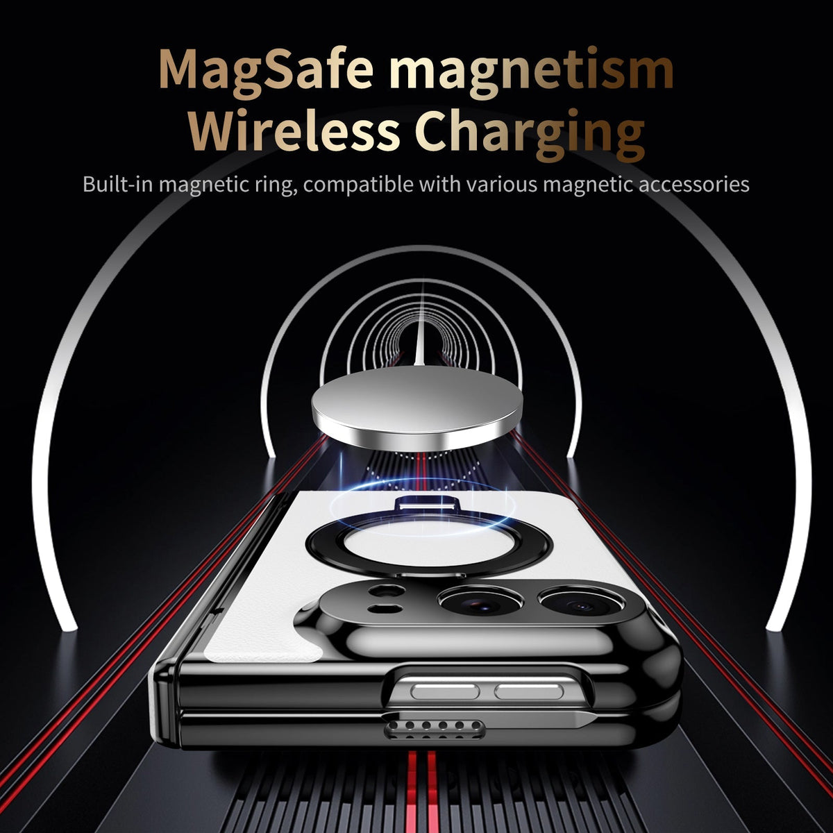 Leather Ring Stand Case for iPhone Duo