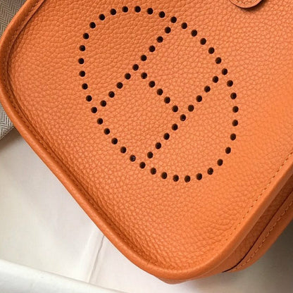 Luxury Handle Bag Orange