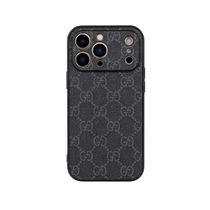 Designer Monogram Gucci Case for iPhone 12-18 Pro & Pro Max
