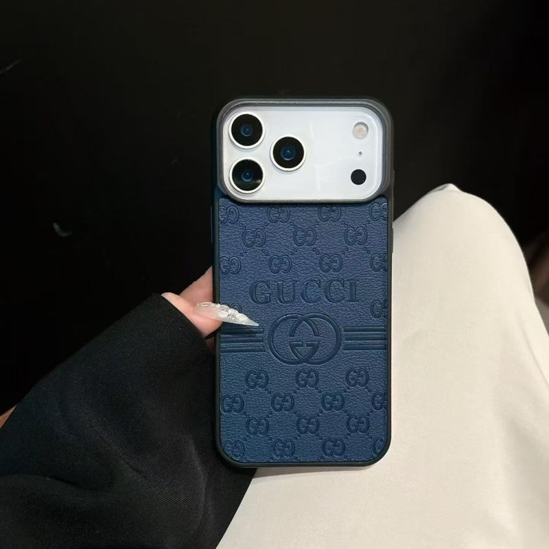 Inspired 3D Embossed Pattern Case - iPhone 12-18 Pro & Pro Max
