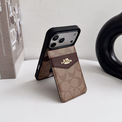 Premium Signature Card Holder Case - iPhone 12-18 Pro & Pro Max