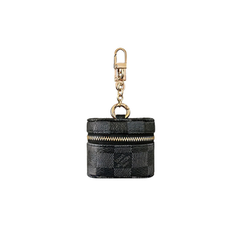 Premium Leather Monogram AirPods Cases