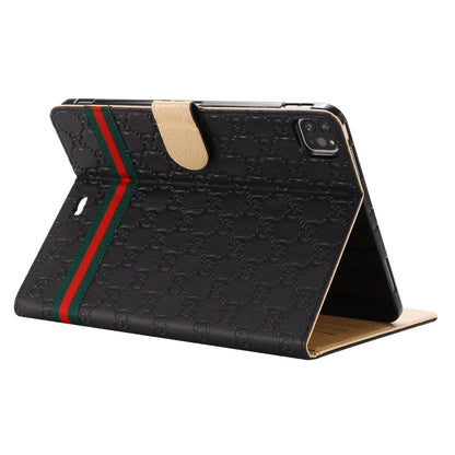 3D Embossing Flip Cover Holster Apple iPad Cases With Stand Function theroxymob