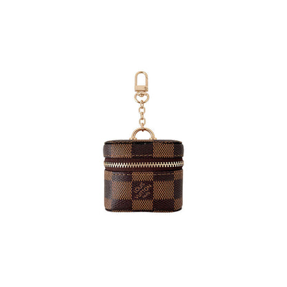Premium Leather Monogram AirPods Cases