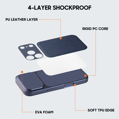 Leather Texture Case for iPhone 13-18 Pro & Pro Max