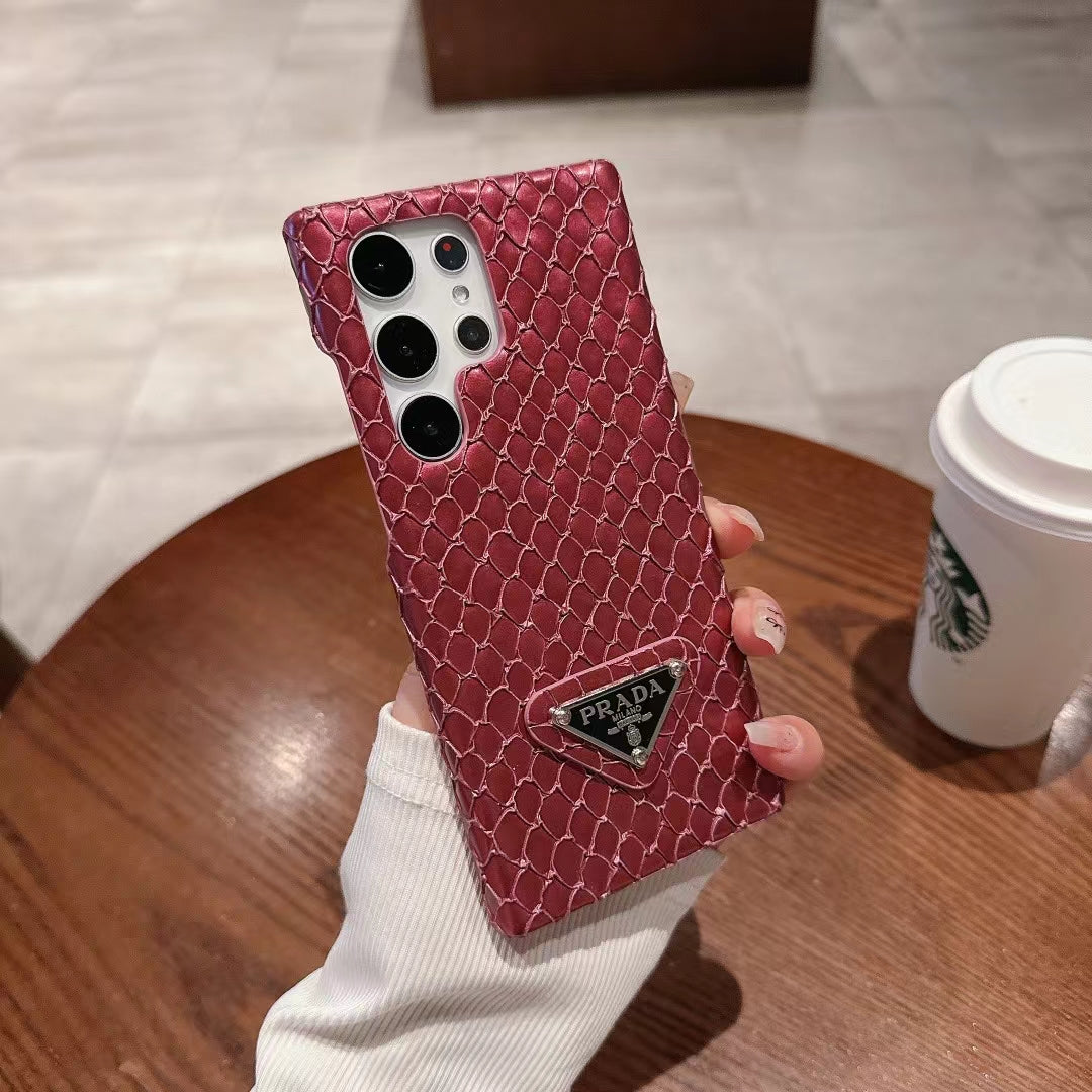 Stylish PR Snake Print Phone Case for Samsung Galaxy Roxy New