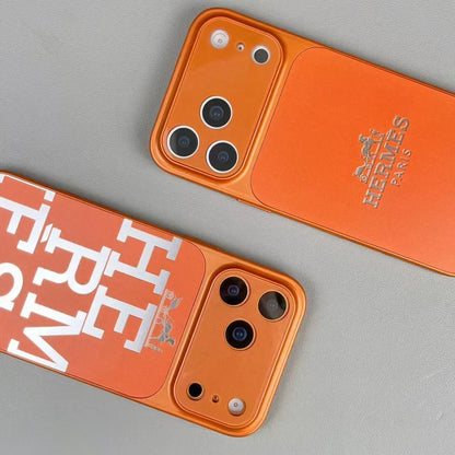 Luxury Text Logo Designer Case - iPhone 12-18 Pro & Pro Max