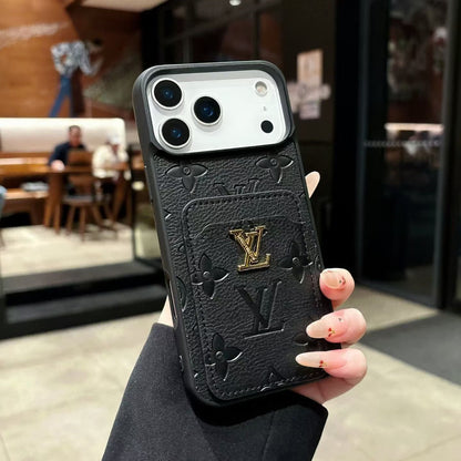 Premium Case with Integrated Card Slot for iPhone 12-18 Pro & Pro Max