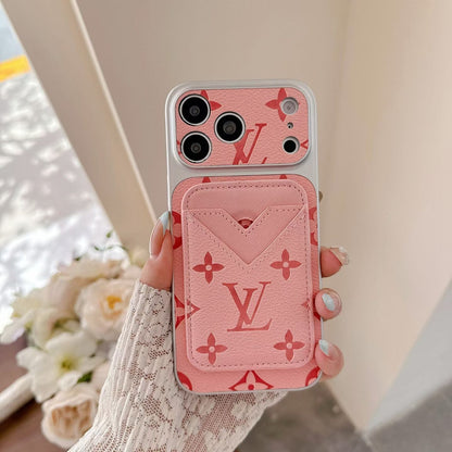 LV Magsafe Cardholder Monogram Case For iPhone 12-18 Pro & Pro Max