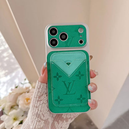 LV Magsafe Cardholder Monogram Case For iPhone 12-18 Pro & Pro Max