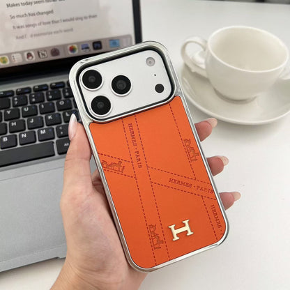 Luxury Classic H Case for iPhone 13-18 Pro & Pro Max