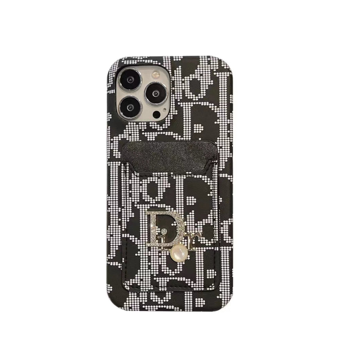 Fashion Lady Case with Card Holder for iPhone Roxy New 2