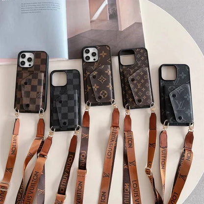 LV Luxury Card Holder for iPhone Roxy New 2