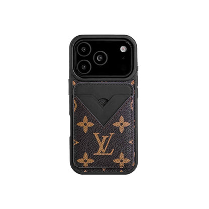 Luxe Louis Vuitton Leather Case For iPhone 12-18  Pro & Pro Max