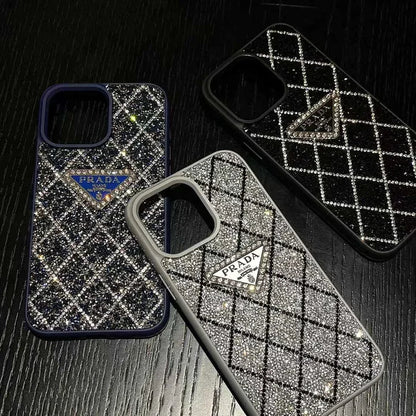Luxury Quilted Diamond Pattern Case - iPhone 12-18 Pro & Pro Max