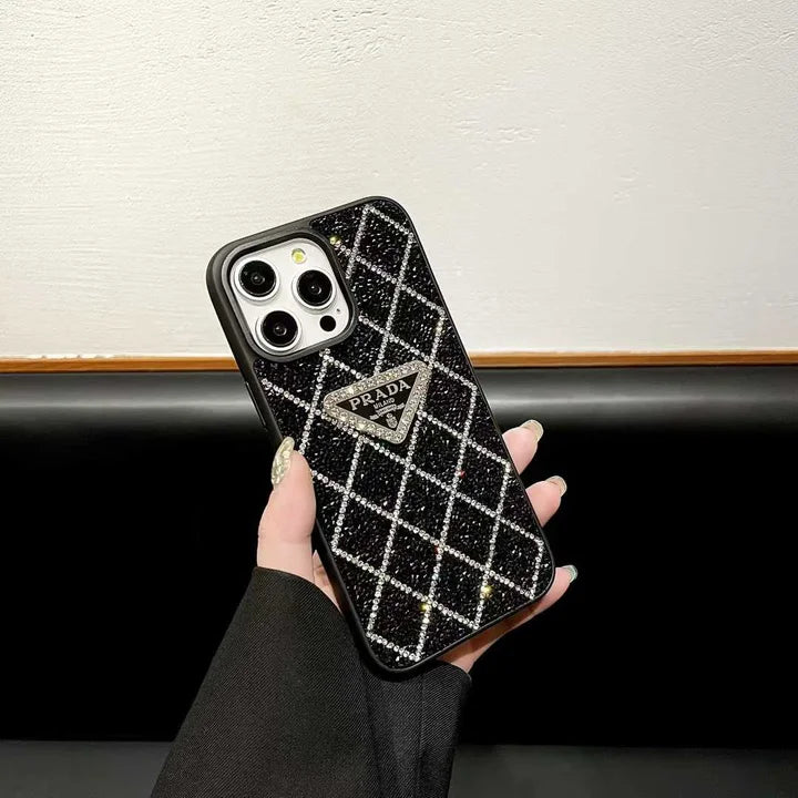 Luxury Quilted Diamond Pattern Case - iPhone 12-18 Pro & Pro Max