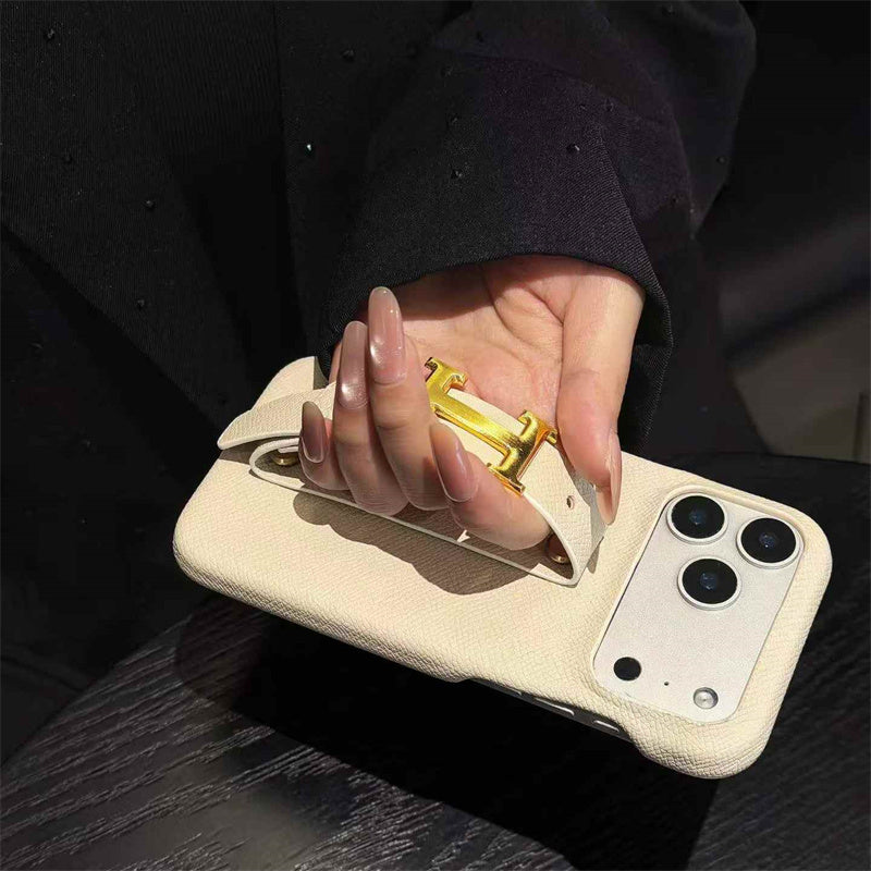 Designer Strap Buckle Luxury Case - iPhone 12-18 Pro & Pro Max