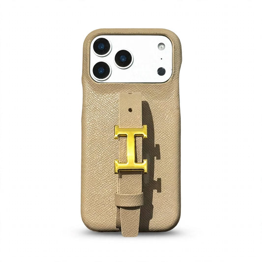 Designer Strap Buckle Luxury Case - iPhone 12-18 Pro & Pro Max
