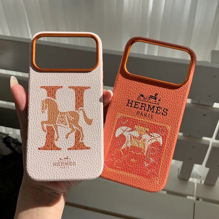 Premium Carriage Print Designer Case - iPhone 12-18 Pro & Pro Max
