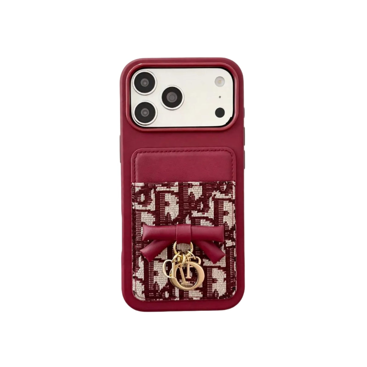 Luxury DR Oblique Card Case - For iPhone 12-18 Pro & Pro Max