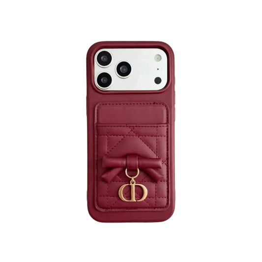 Luxury DR Storage Card Case - For iPhone 12-18 Pro & Pro Max