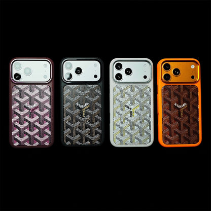 Premium GYD Leather Case with Card-holder for iPhone 15-18 Pro & Pro Max