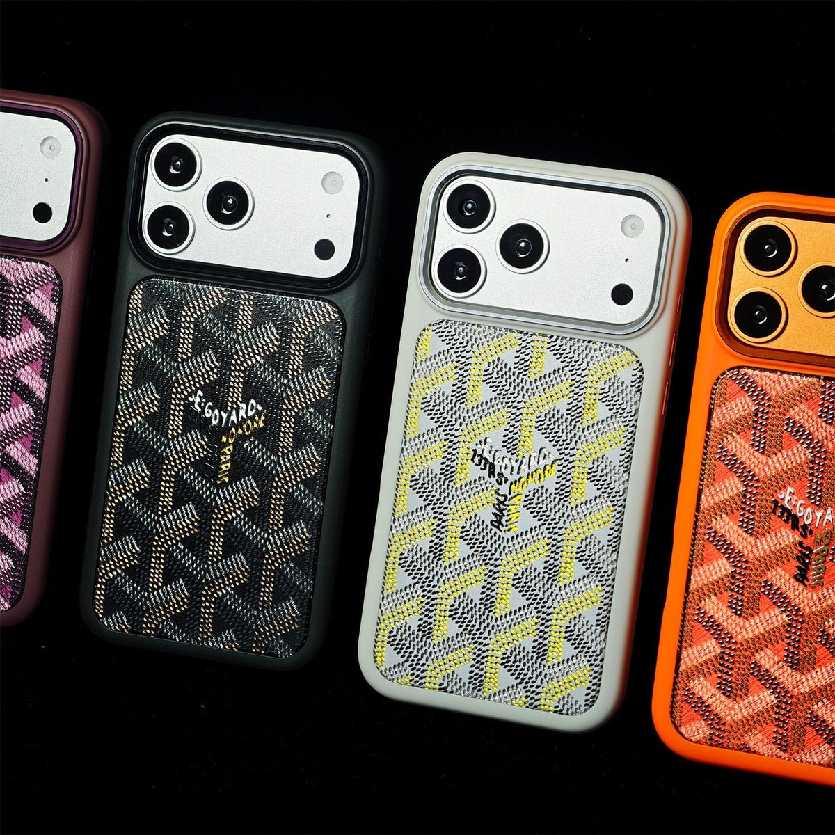 Premium GYD Leather Case with Card-holder for iPhone 15-18 Pro & Pro Max