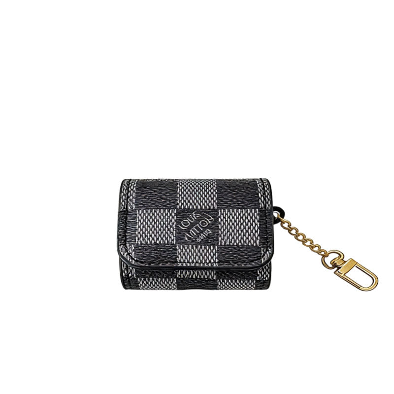 Classic Leather Monogram AirPods Cases Big Printing