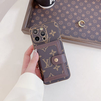 Luxury Classic Color Card Bag Apple iPhone Case Roxy New 2