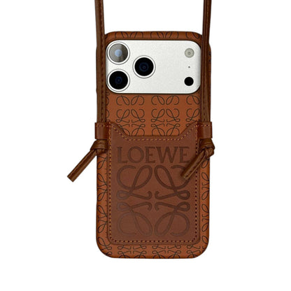 LW Wallet Case with Crossbody Strap for iPhone 12-18 Pro & Pro Max