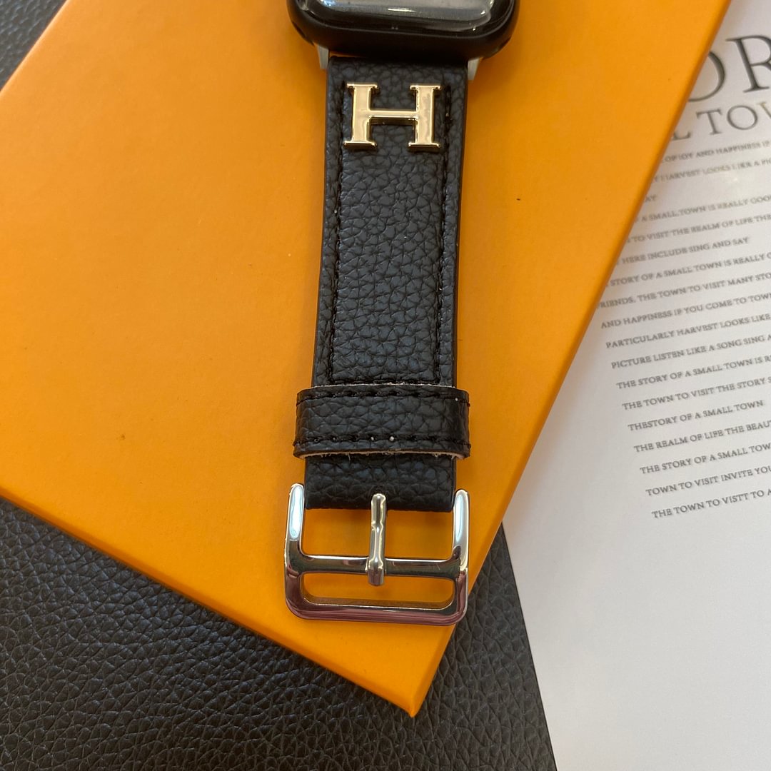 Premium Hermes Leather Watch Strap