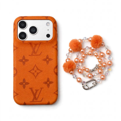 Luxury Quilted Leather Case for iPhone 12-18 Pro & Pro Max