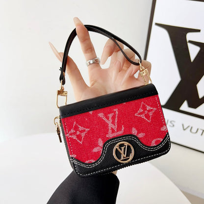 Mini Handbag Zip Wallet Gucci Card Holder Leather Coin Purse Roxy New
