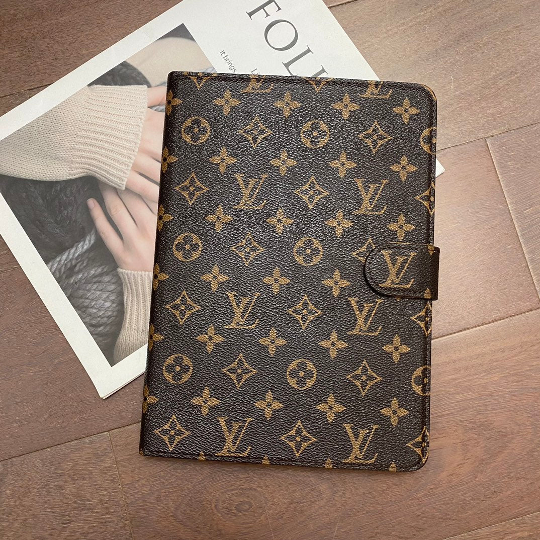 Samsung Galaxy Tab|Luxury Case Canvas Monogram Leather Fresh Summer Theme Pattern Roxy New