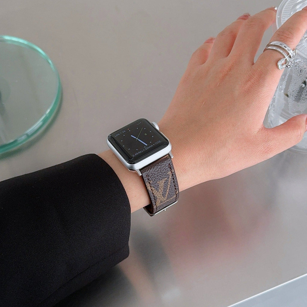 Luxury Strap Brown Apple Watch Roxy New 2