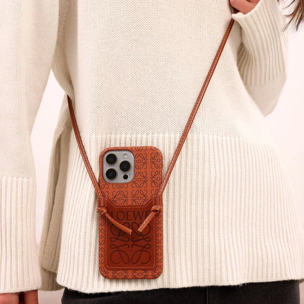 LW Wallet Case with Crossbody Strap for iPhone 12-18 Pro & Pro Max