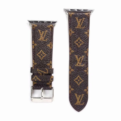 CLASSIC BROWN  LUXURY STRAP FOR APPLE WATCH Roxy New 2