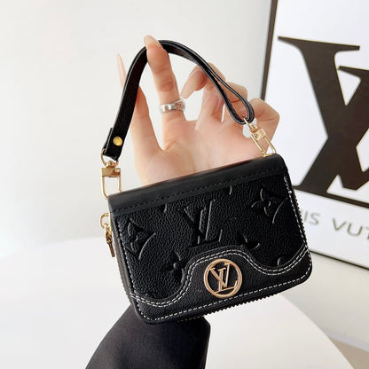Mini Handbag Zip Wallet Gucci Card Holder Leather Coin Purse Roxy New