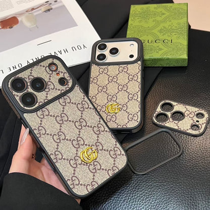 Luxury Minimal Classic Pattern Case - iPhone 12-18 Pro & Pro Max