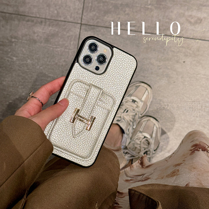 Luxury Leather iPhone Case Roxy New 2