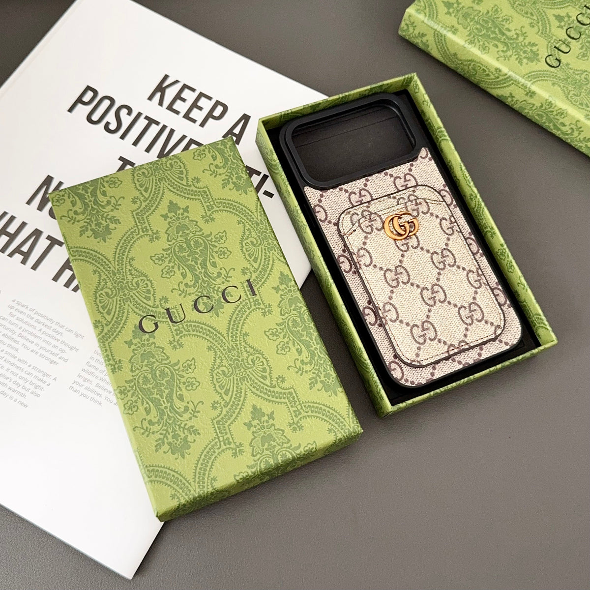 Luxury Magnetic Cardholder Signature Case - iPhone 12-18 Pro & Pro Max