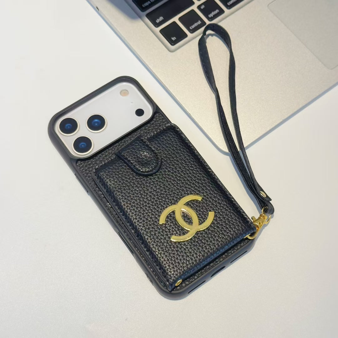 Premium Brand Leather Phone Case for iPhone Case 13-18 Pro & Pro Max