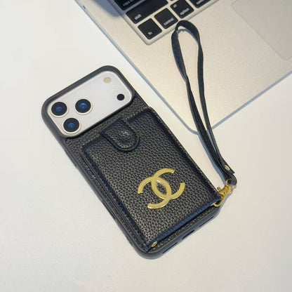 Premium Brand Leather Phone Case for iPhone Case 13-18 Pro & Pro Max