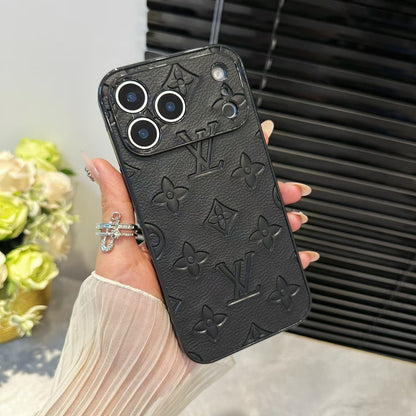 Lv Luxury Phone Case For iPhone 12-18 Pro & Pro Max