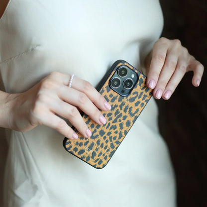 LUXURY CELINE IPHONE CASE CLASSIC PANTHERA FOR IPHONE 12-18 Pro & Pro Max