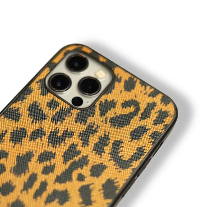 LUXURY CELINE IPHONE CASE CLASSIC PANTHERA FOR IPHONE 12-18 Pro & Pro Max