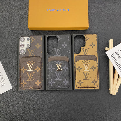SAMSUNG GALAXY PETITE MALLE PHONE CASES CARD HOLDER MONOGRAM CANVAS Roxy New