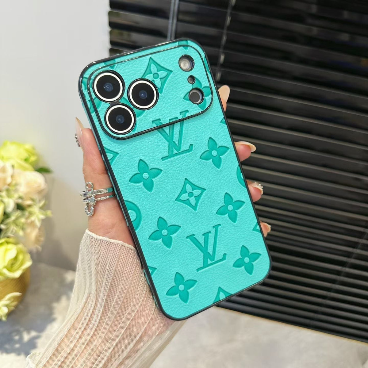 Lv Luxury Phone Case For iPhone 12-18 Pro & Pro Max